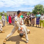 Un Peacekeepers Karate Training
